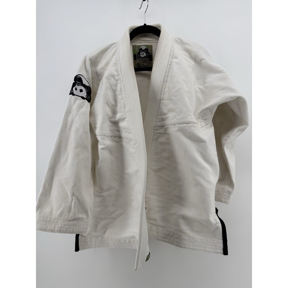 Inverted Gear Classic A1 Jiu-Jitsu Gi Uniform Set w/ Bag White/Black